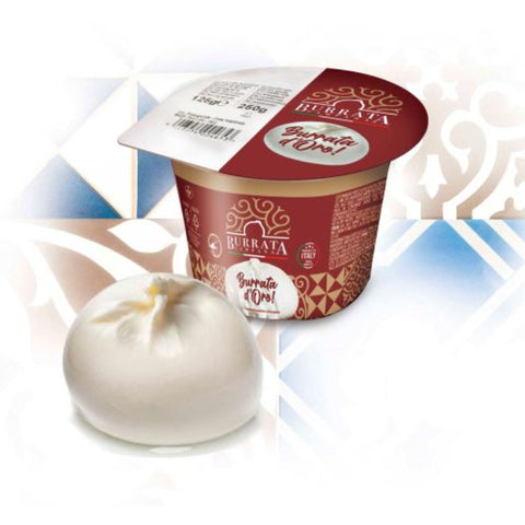 Burrata £12.50/Kg (12x100g)