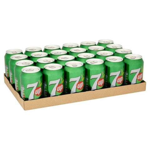 7UP Cans Soft Drink (24x330ml)
