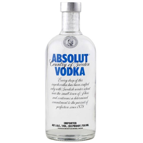 Absolute Vodka 1 Litre 'Country of Sweden'