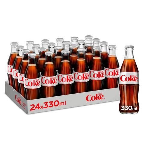 Diet Coke Glass 24x330ml